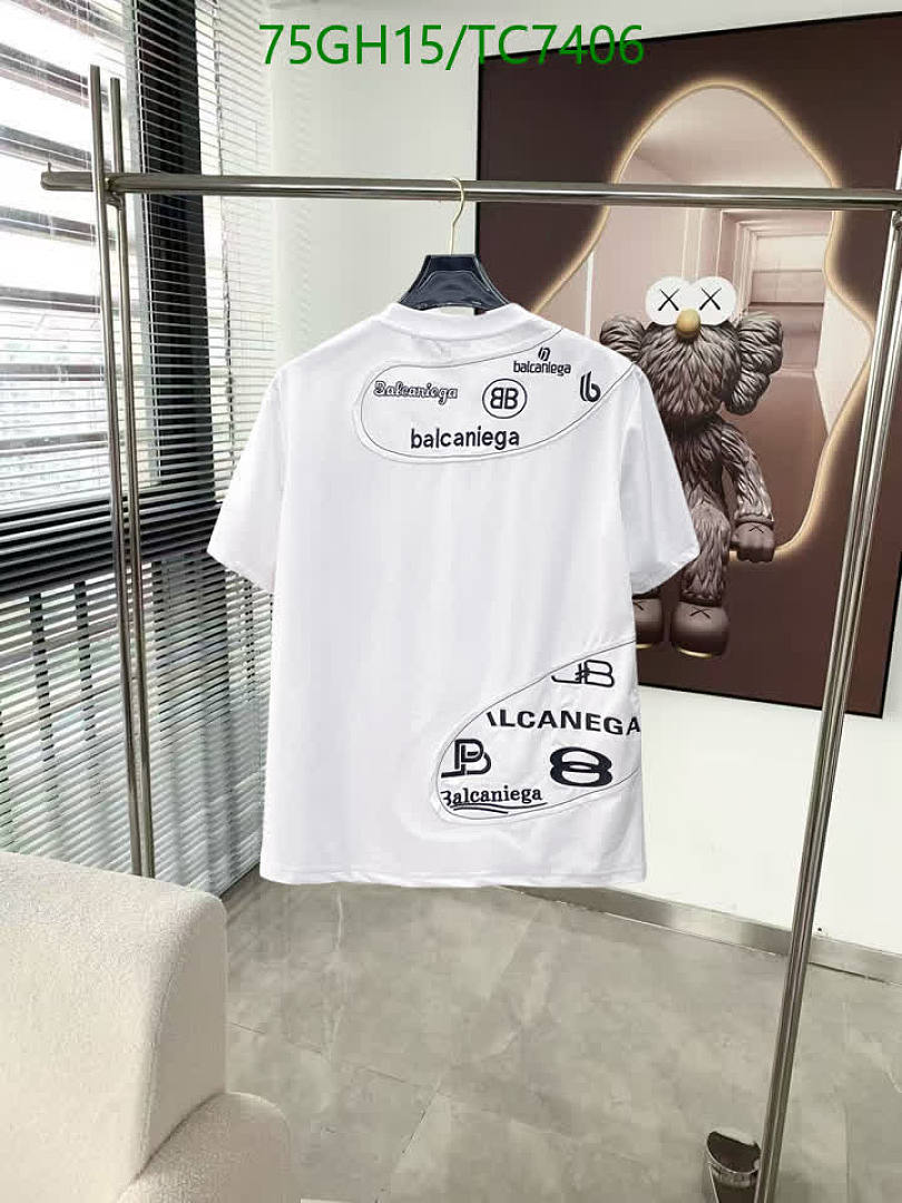 Balenciaga-Clothing Code: TC7406 $: 75USD