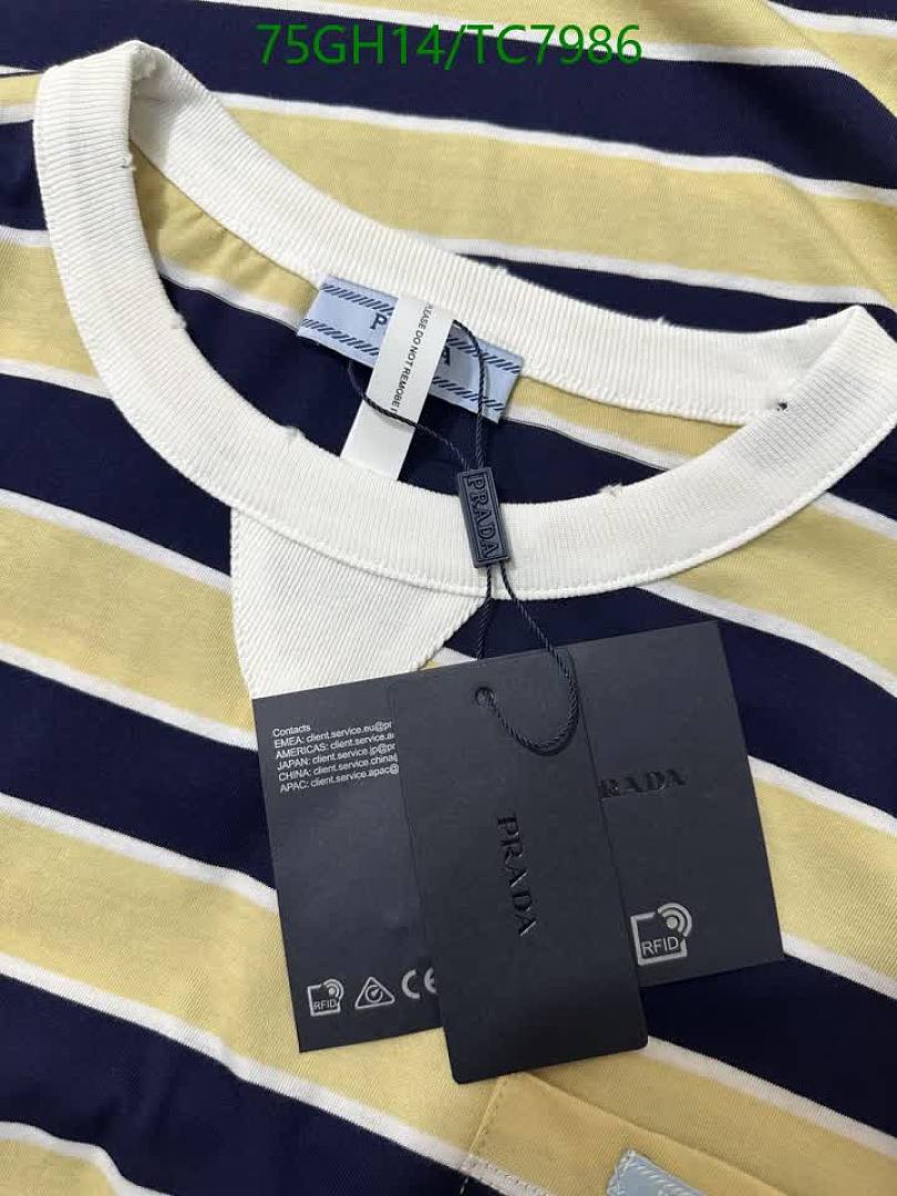 Prada-Clothing Code: TC7986 $: 75USD