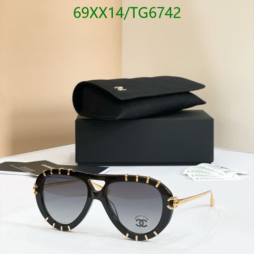 Chanel-Glasses Code: TG6742 $: 69USD
