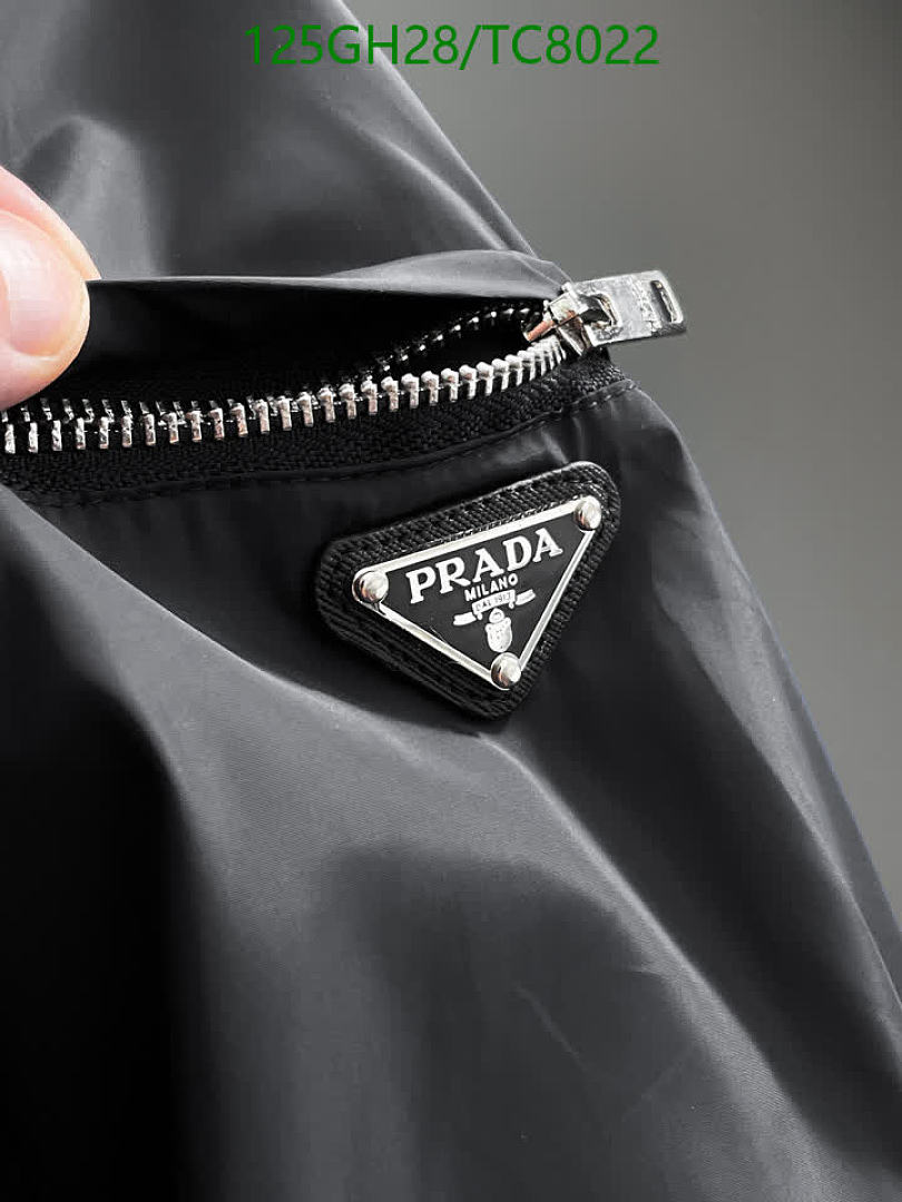 Prada-Clothing Code: TC8022 $: 125USD