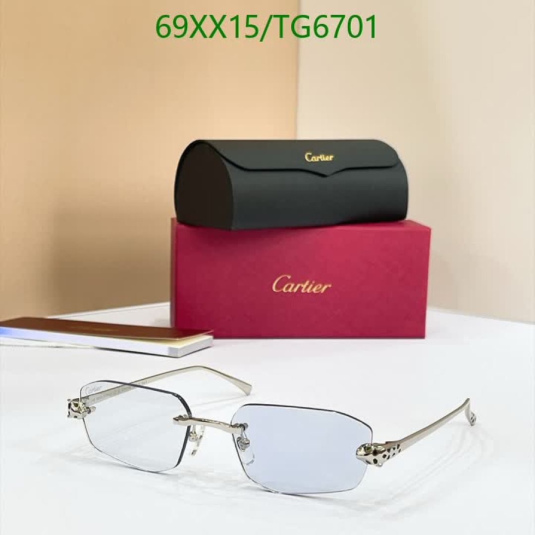 Cartier-Glasses Code: TG6701 $: 69USD