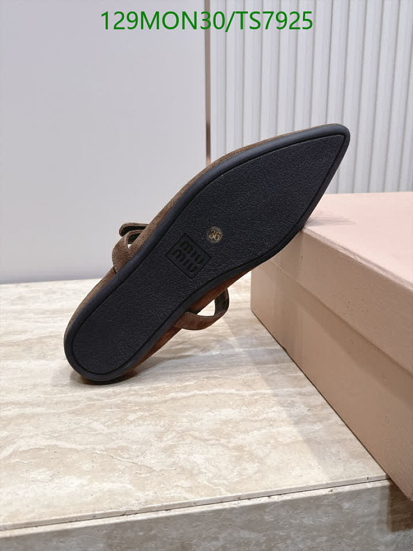Miu Miu-Shoes(Women) Code: TS7925 $: 129USD