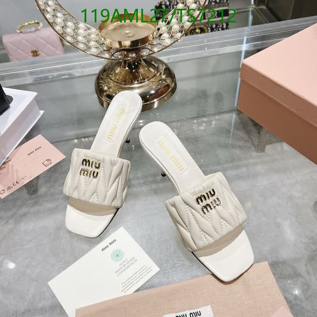 Miu Miu-Shoes(Women) Code: TS7212 $: 119USD