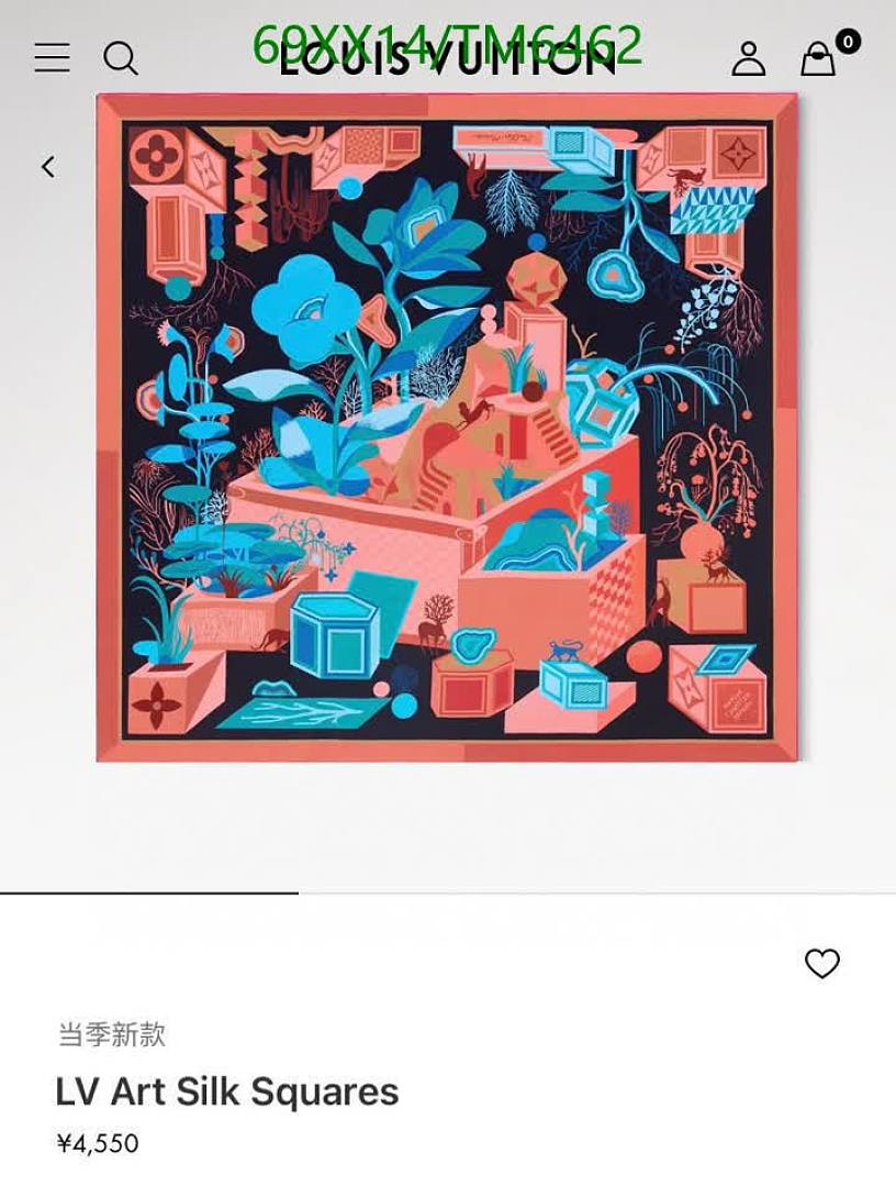 LV-Scarves Code: TM6462 $: 69USD