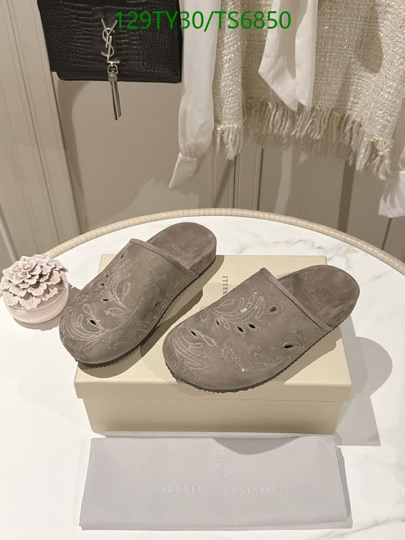 Brunello Cucinelli-Shoes(Women) Code: TS6850 $: 129USD
