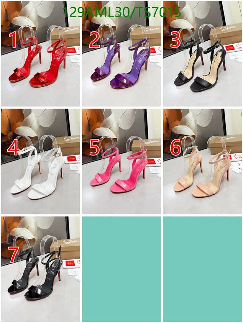Christian Louboutin-Shoes(Women) Code: TS7015 $: 129USD