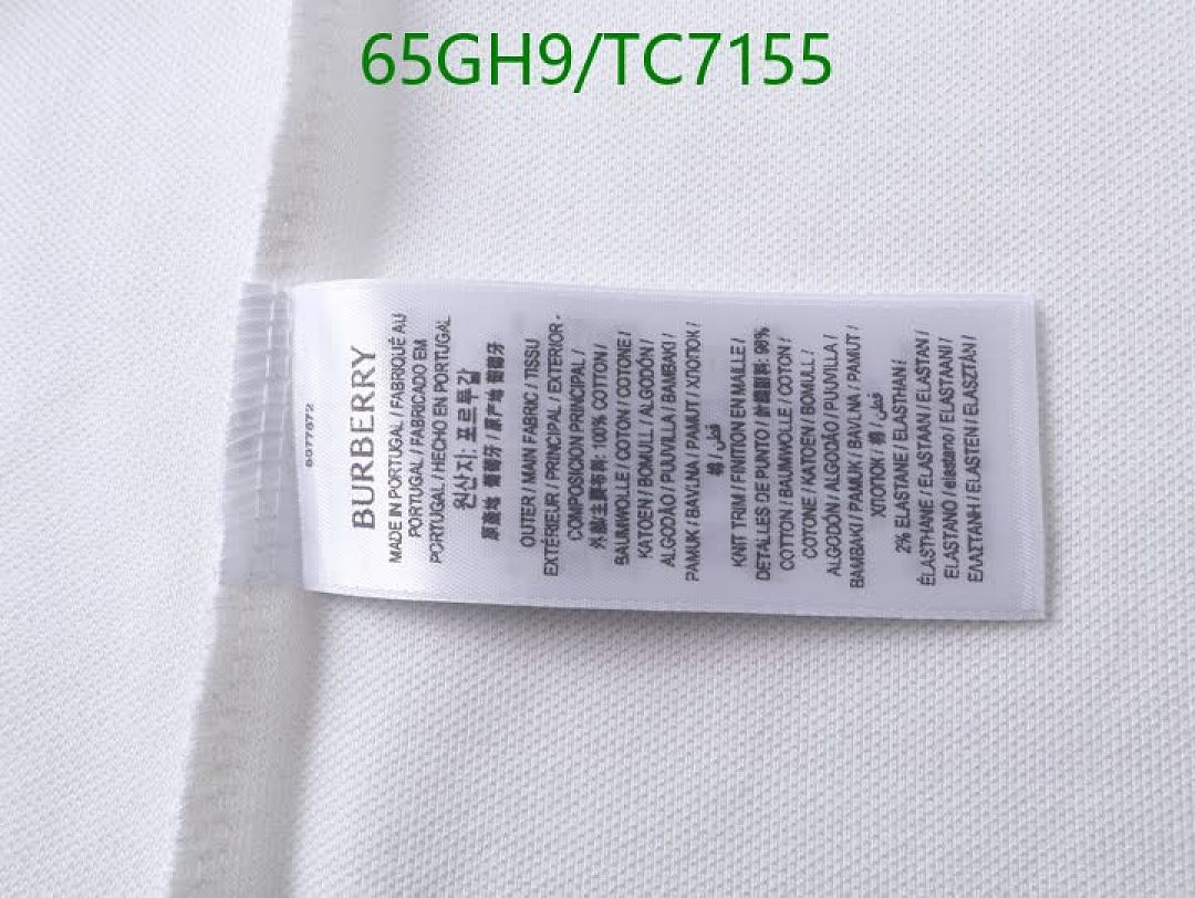 Burberry-Clothing Code: TC7155 $: 65USD