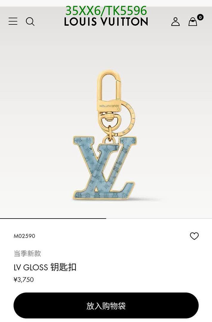 LV-Keychains & Bag Charms Code: TK5596 $: 35USD