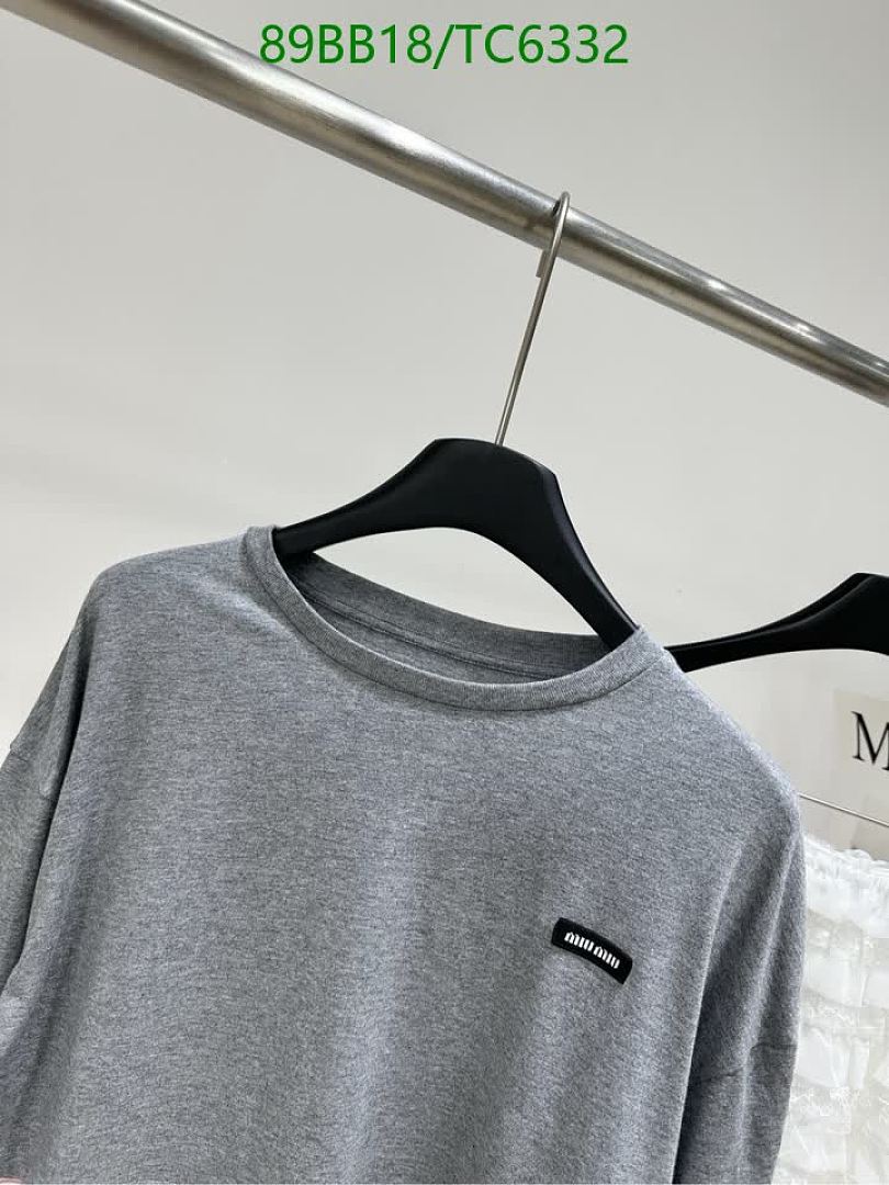 Miu Miu-Clothing Code: TC6332 $: 89USD