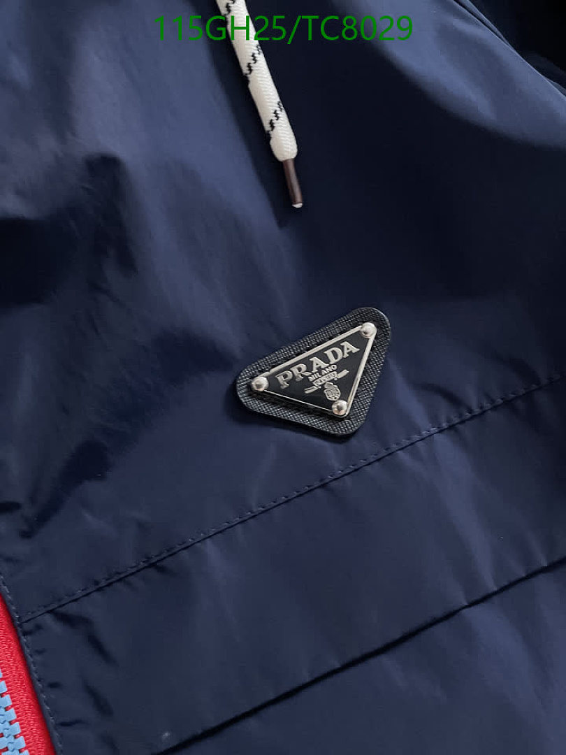 Prada-Clothing Code: TC8029 $: 115USD