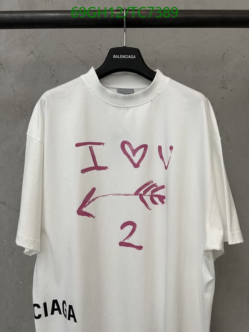 Balenciaga-Clothing Code: TC7389 $: 69USD