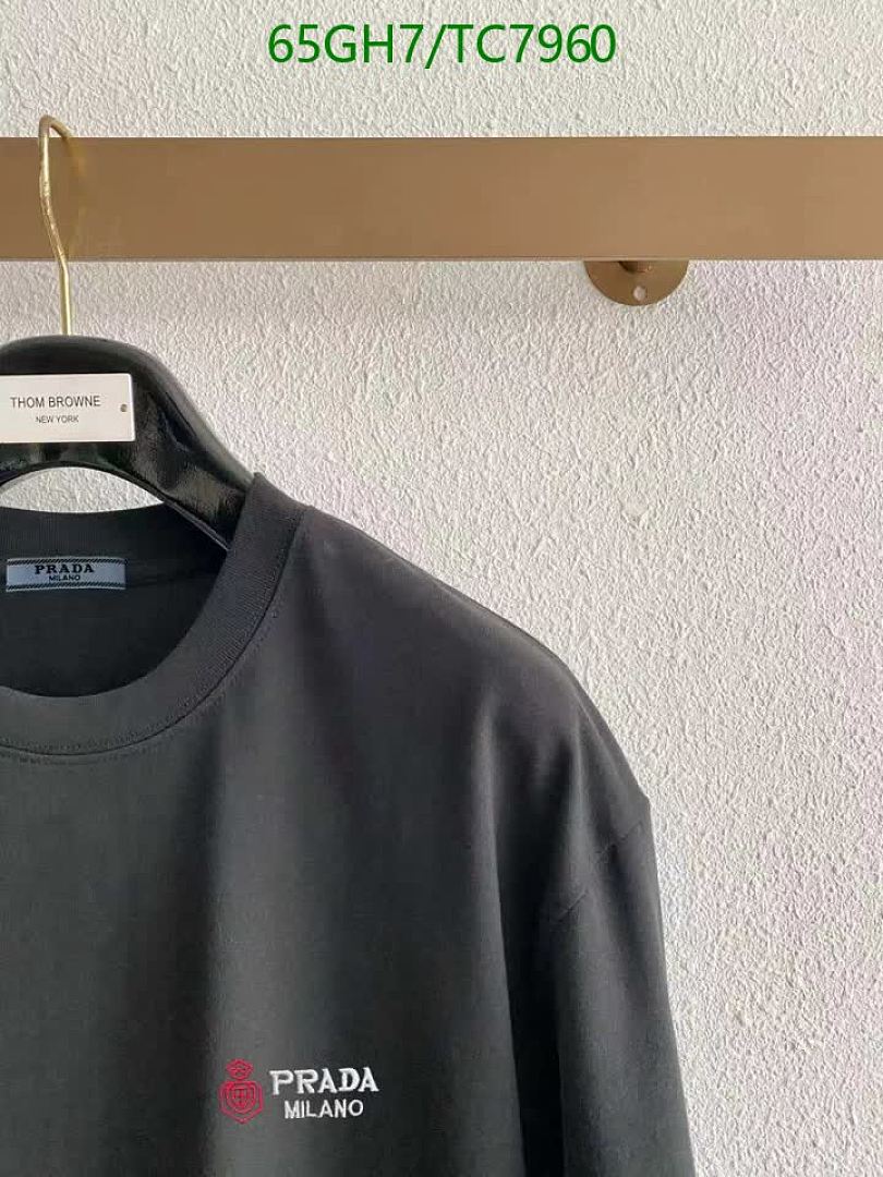 Prada-Clothing Code: TC7960 $: 65USD