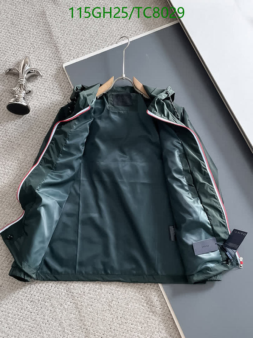 Prada-Clothing Code: TC8029 $: 115USD