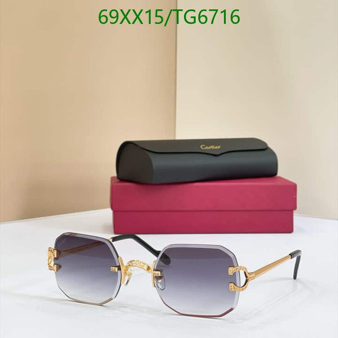 Cartier-Glasses Code: TG6716 $: 69USD