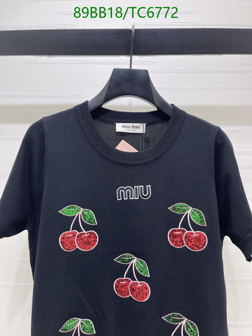 Miu Miu-Clothing Code: TC6772 $: 89USD