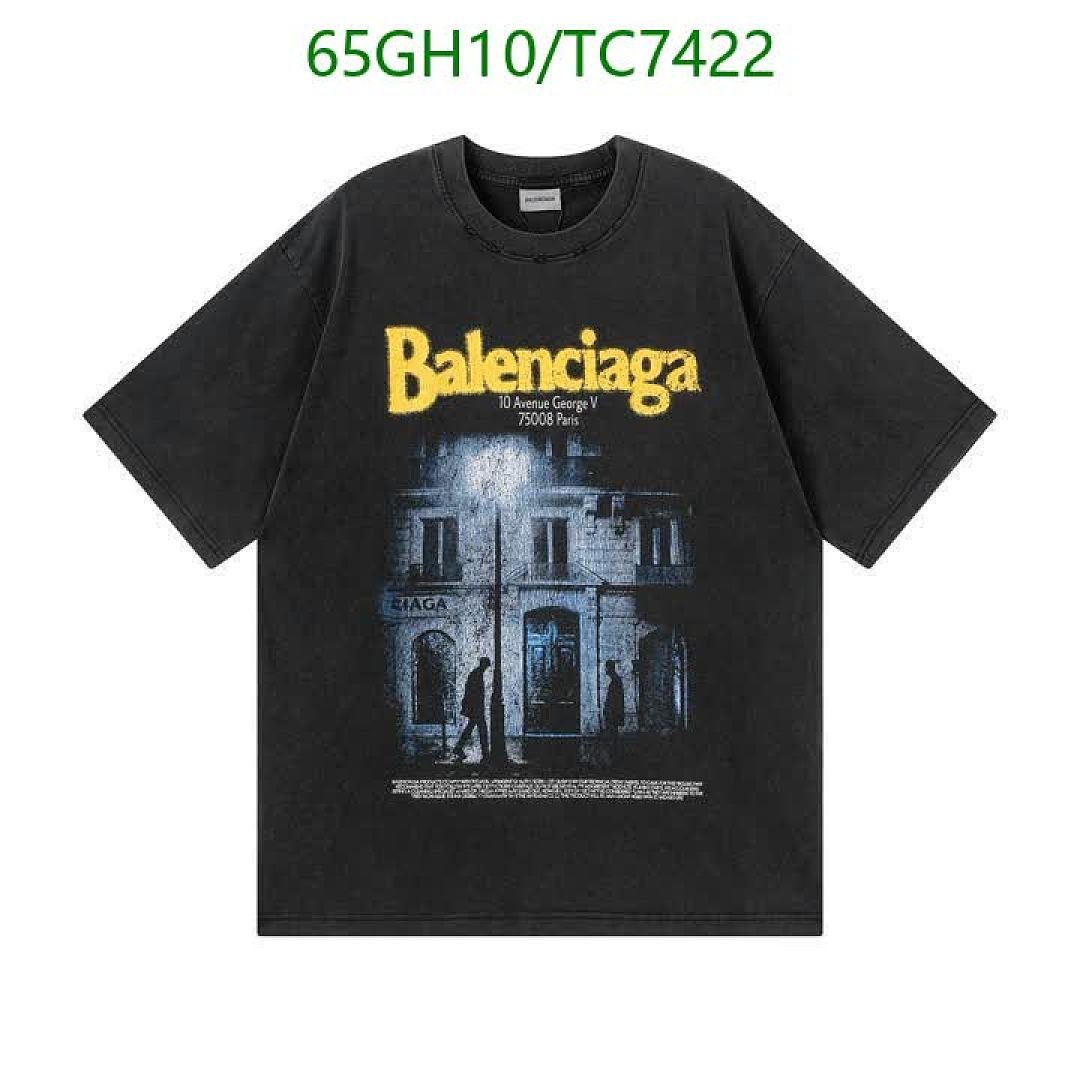 Balenciaga-Clothing Code: TC7422 $: 65USD