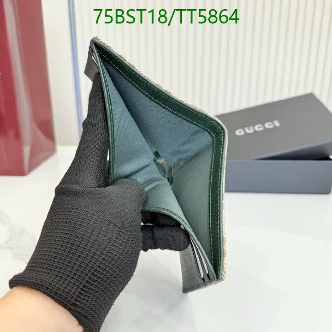 Gucci-Wallets(5A) Code: TT5864 $: 75USD