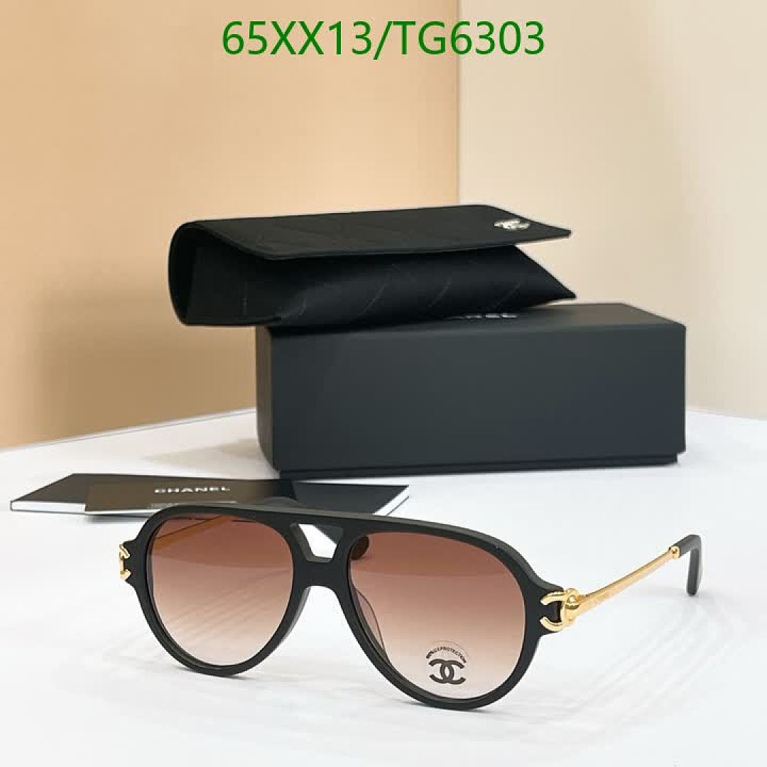 Chanel-Glasses Code: TG6303 $: 65USD