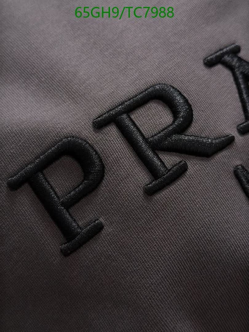 Prada-Clothing Code: TC7988 $: 65USD
