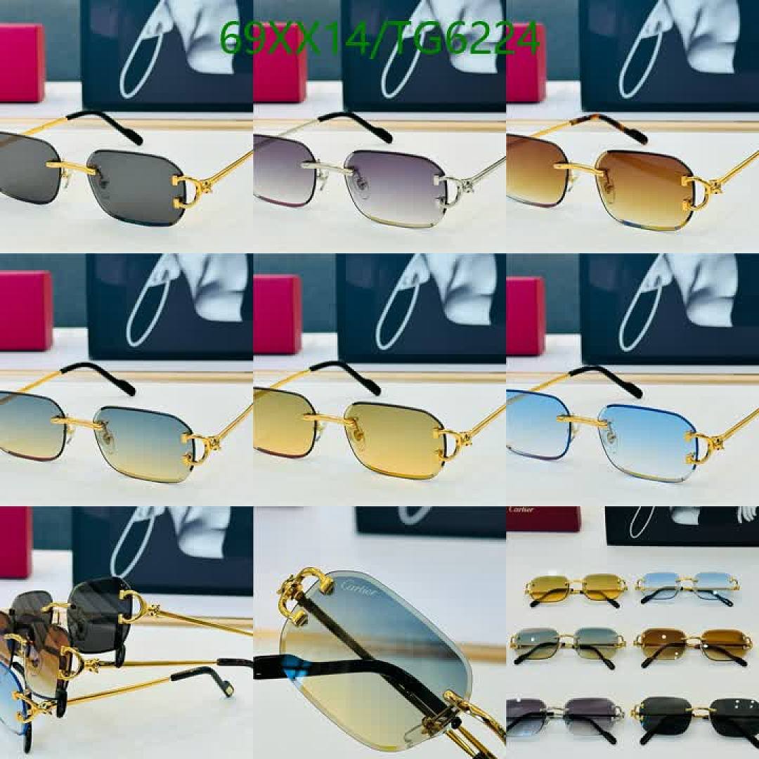 Cartier-Glasses Code: TG6224 $: 69USD
