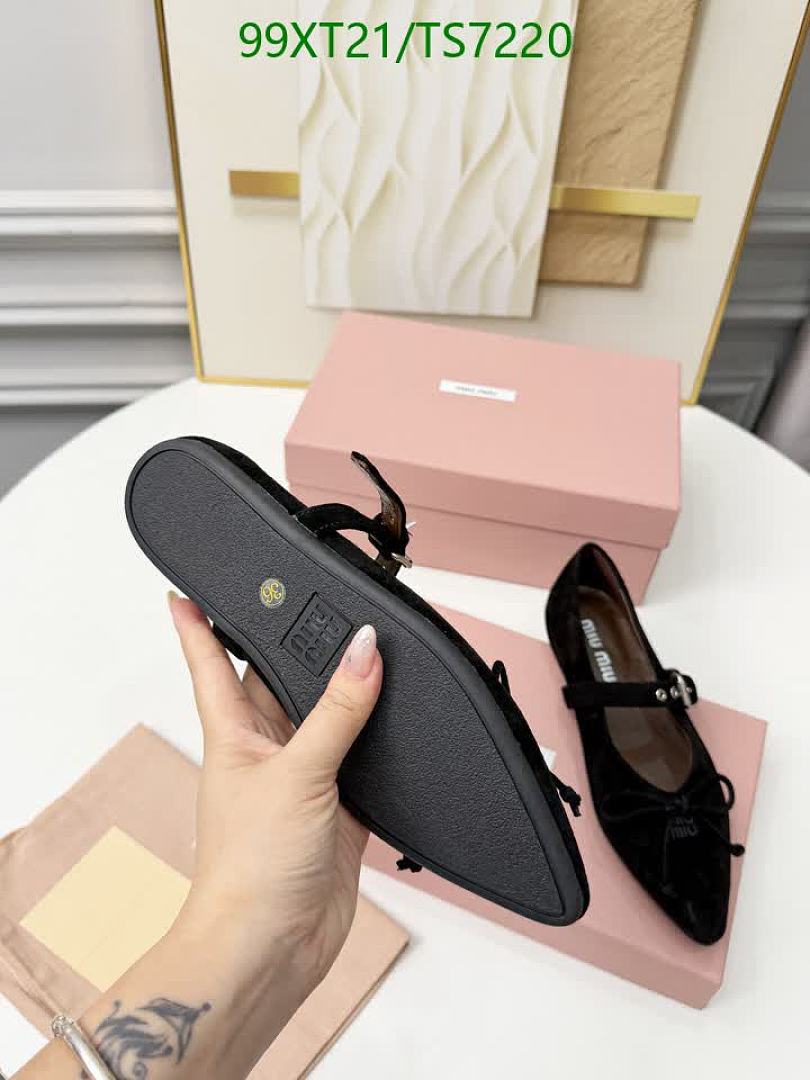 Miu Miu-Shoes(Women) Code: TS7220 $: 99USD