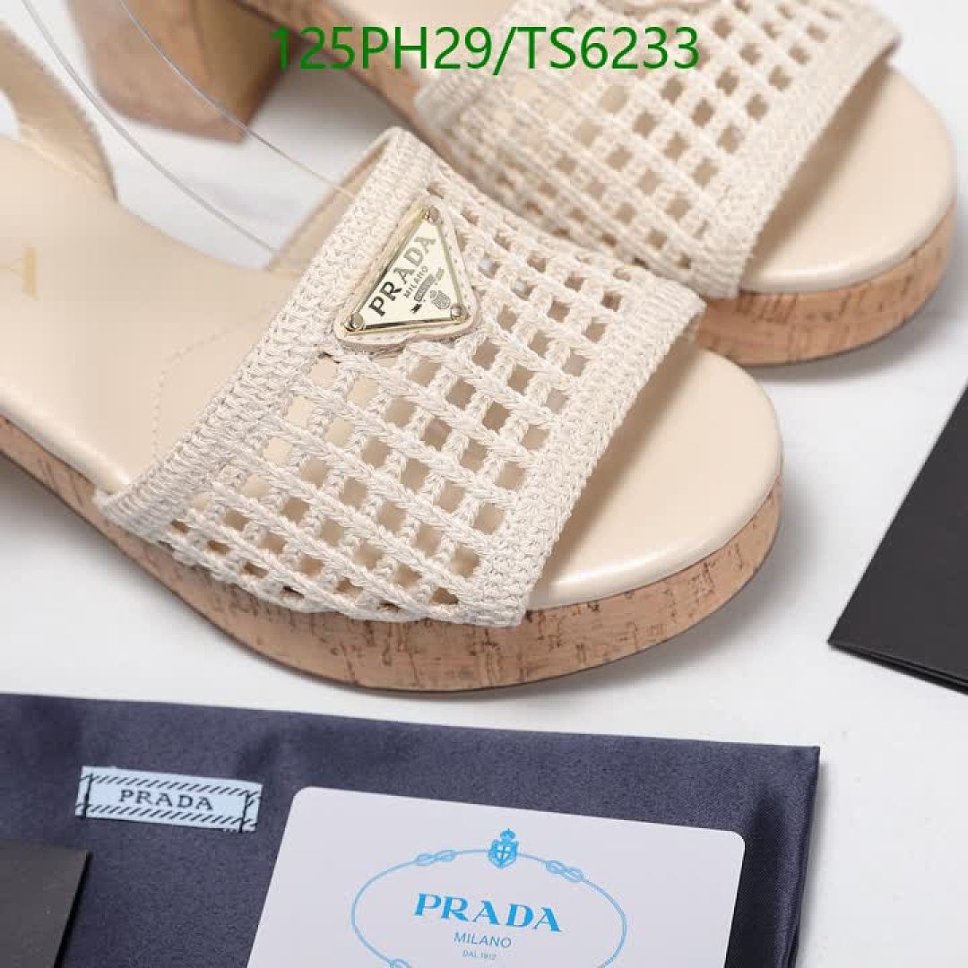 Prada-Shoes(Women) Code: TS6233 $: 125USD