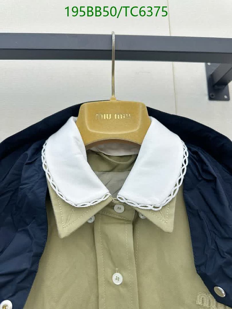 Miu Miu-Clothing Code: TC6375 $: 195USD