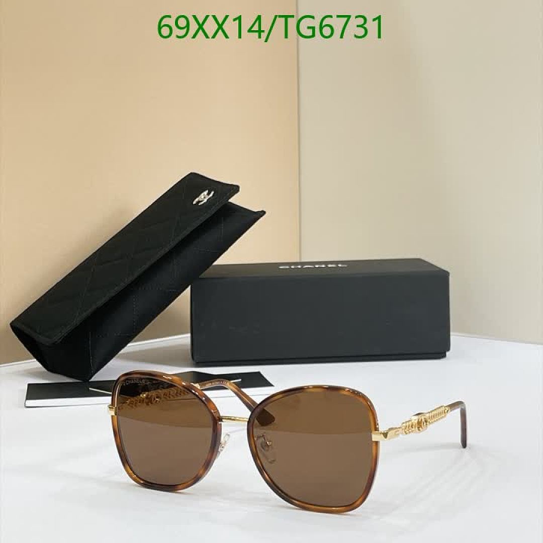 Chanel-Glasses Code: TG6731 $: 69USD