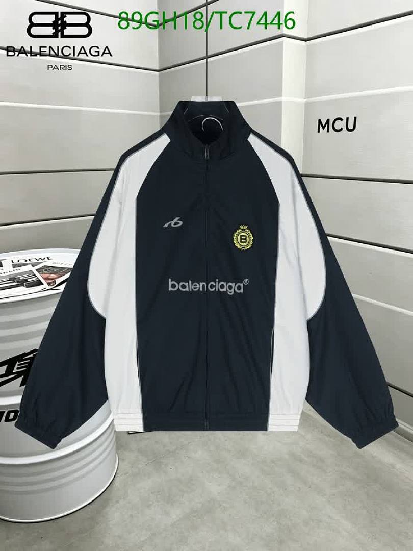 Balenciaga-Clothing Code: TC7446 $: 89USD