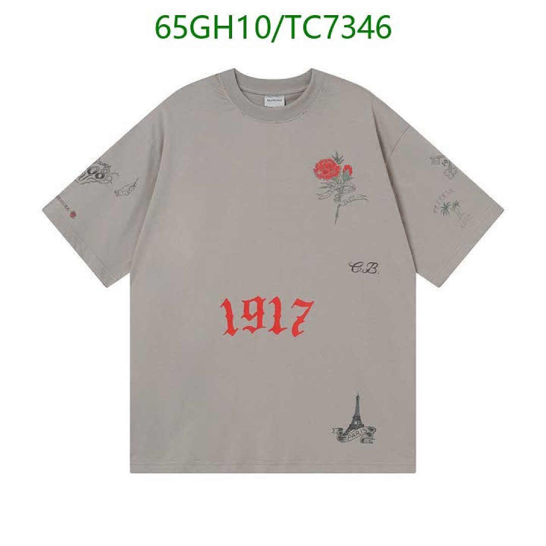 Balenciaga-Clothing Code: TC7346 $: 65USD