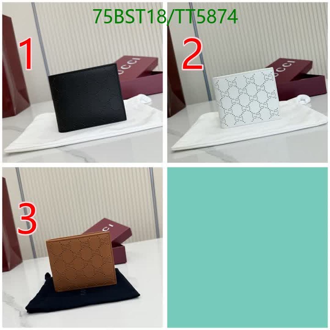 Gucci-Wallets(5A) Code: TT5874 $: 75USD