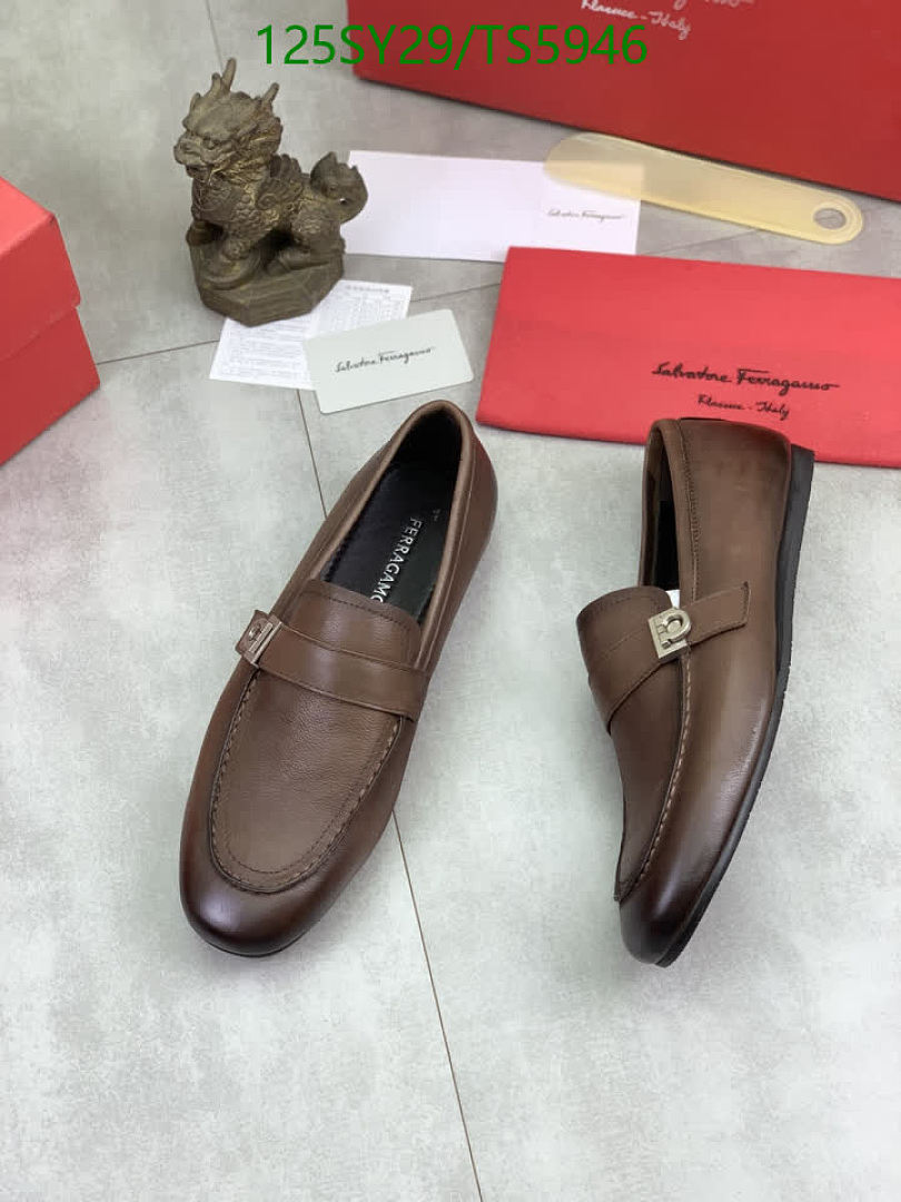 Ferragamo-Shoes(Men) Code: TS5946 $: 125USD