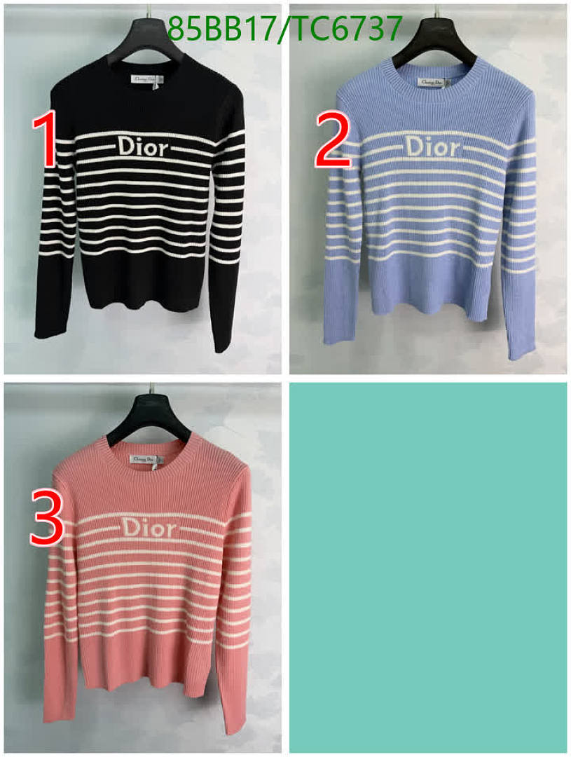 Dior-Clothing Code: TC6737 $: 85USD