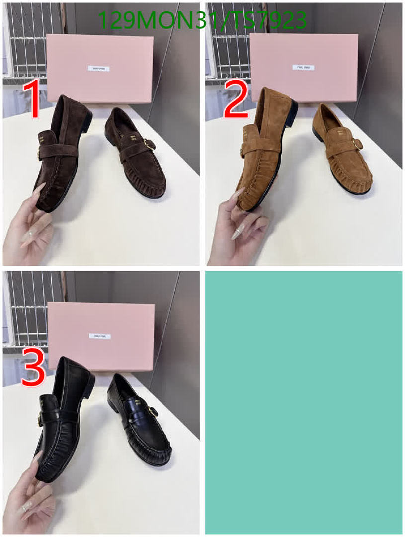 Miu Miu-Shoes(Women) Code: TS7923 $: 129USD