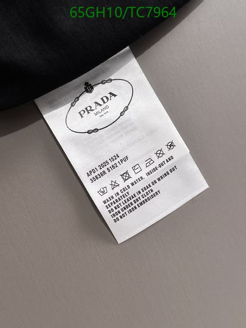 Prada-Clothing Code: TC7964 $: 65USD