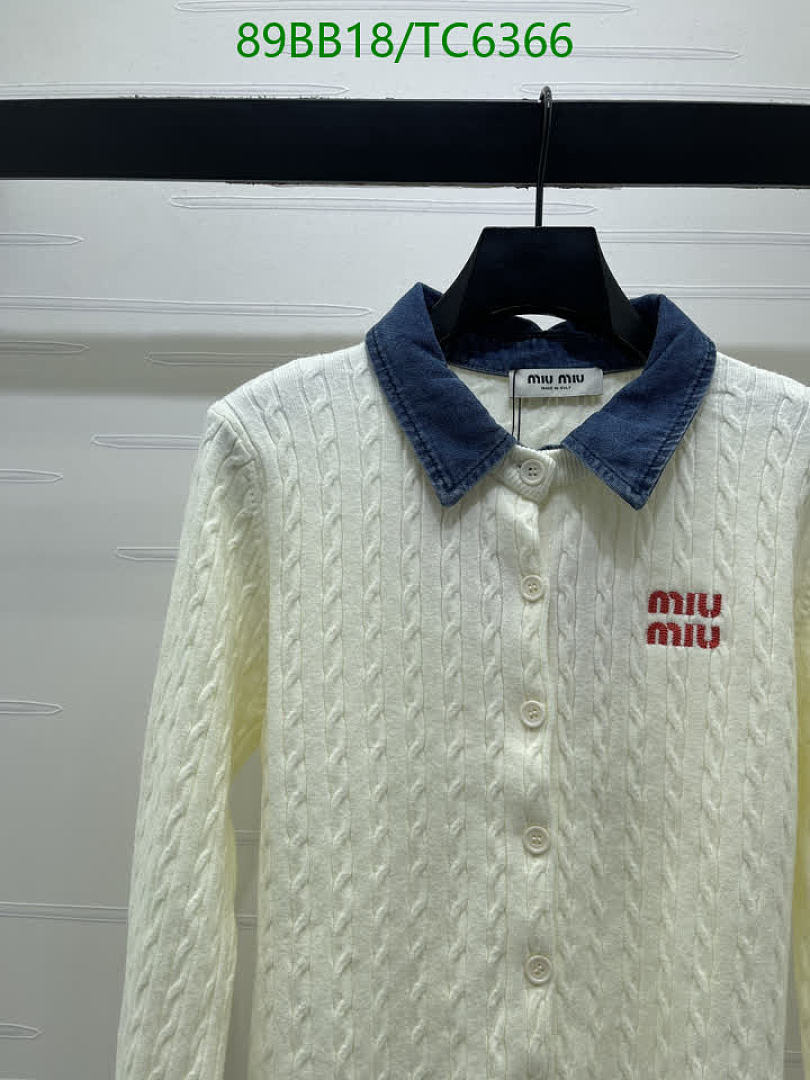 Miu Miu-Clothing Code: TC6366 $: 89USD