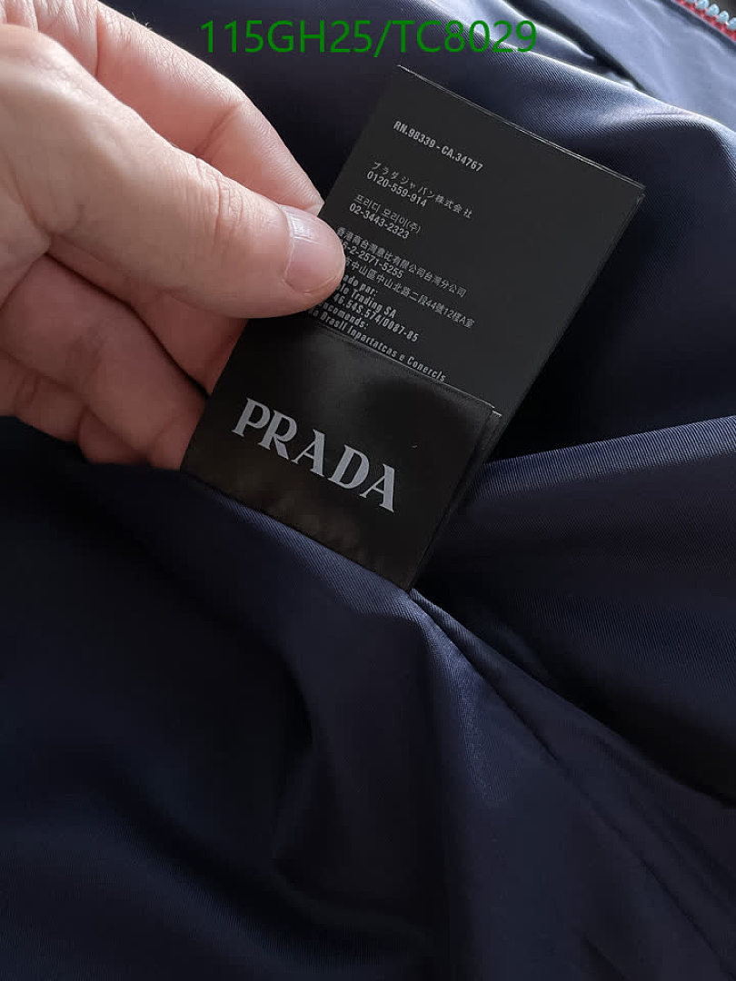 Prada-Clothing Code: TC8029 $: 115USD
