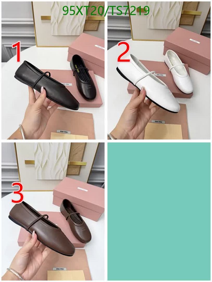 Miu Miu-Shoes(Women) Code: TS7219 $: 95USD