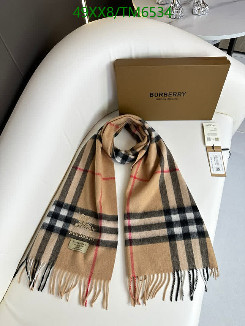 Burberry-Scarves Code: TM6534 $: 49USD