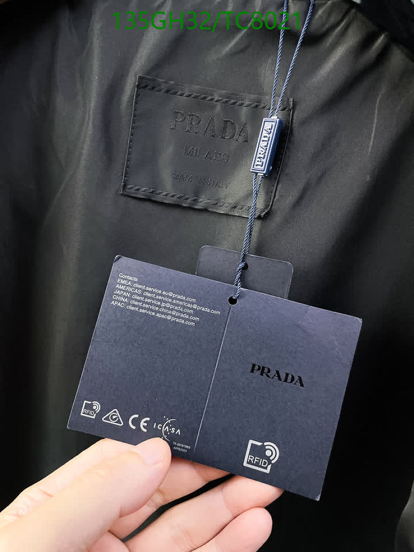 Prada-Clothing Code: TC8021 $: 135USD