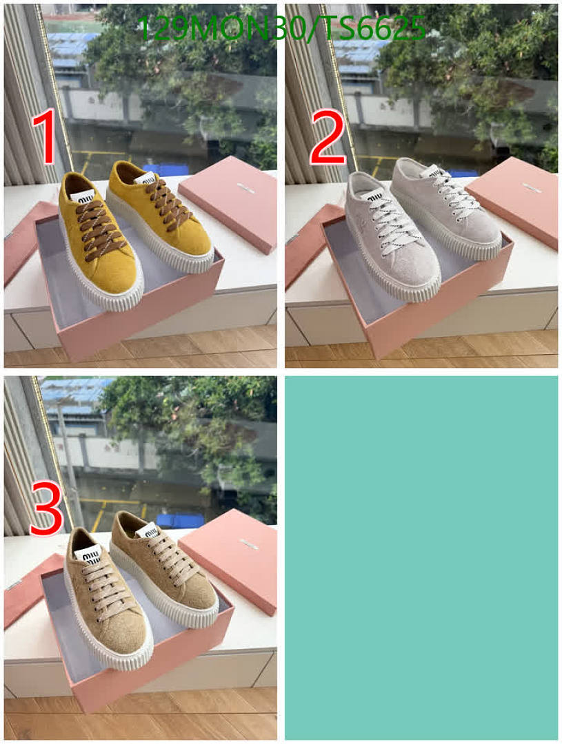 Miu Miu-Shoes(Women) Code: TS6625 $: 129USD