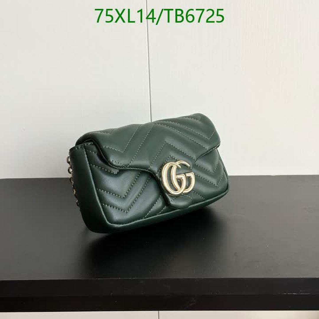 Gucci-Bags(4A) Code: TB6725 $: 75USD