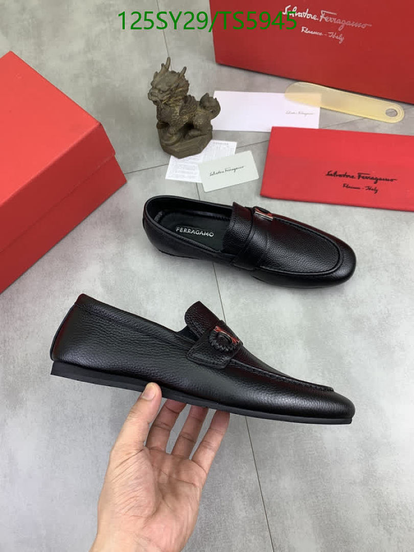 Ferragamo-Shoes(Men) Code: TS5945 $: 125USD