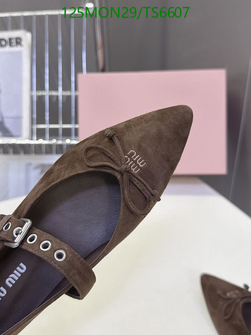 Miu Miu-Shoes(Women) Code: TS6607 $: 125USD