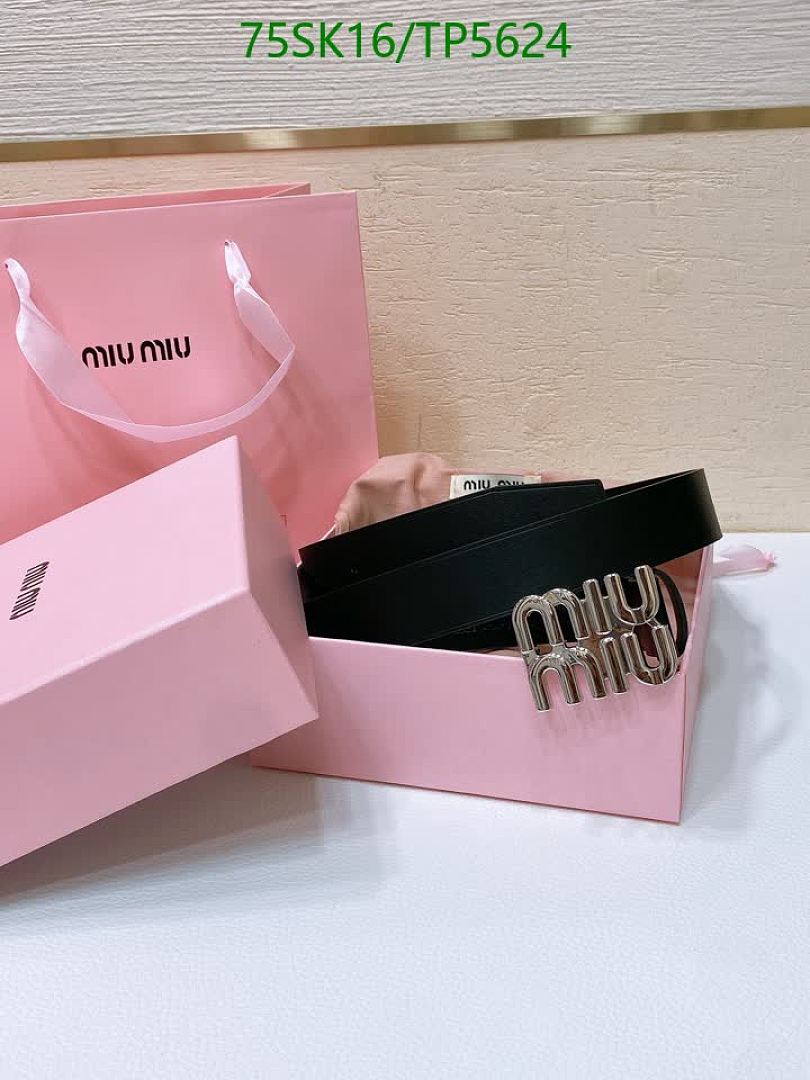 MIU MIU-Belts Code: TP5624 $: 75USD
