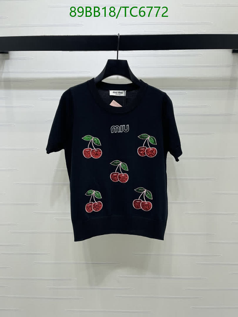Miu Miu-Clothing Code: TC6772 $: 89USD