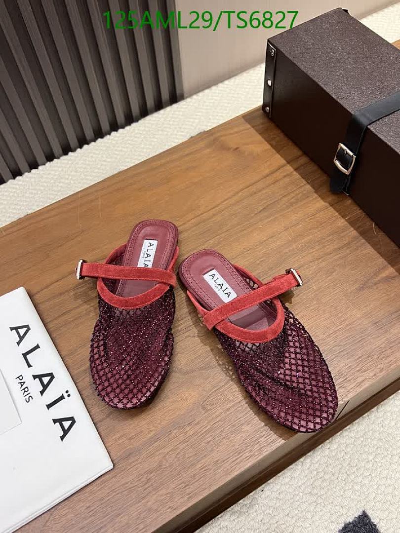 Alaia-Shoes(Women) Code: TS6827 $: 125USD
