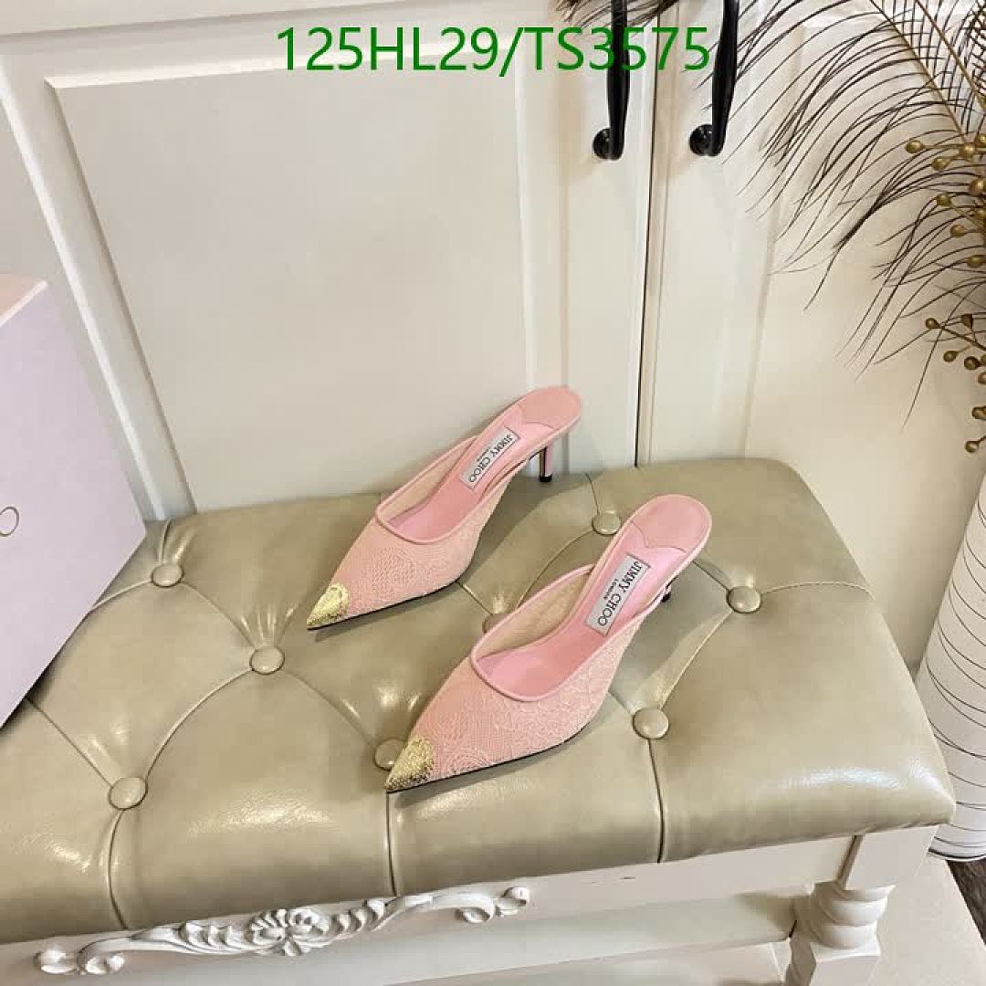 Jimmy Choo-Shoes(Women) Code: TS3575 $: 125USD