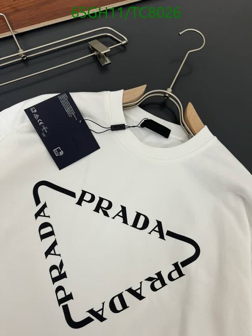 Prada-Clothing Code: TC8026 $: 65USD