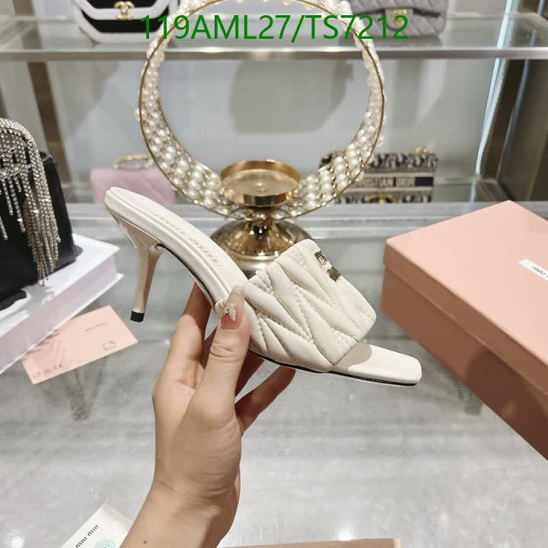 Miu Miu-Shoes(Women) Code: TS7212 $: 119USD